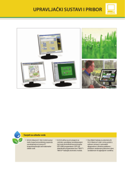 UPRAVLJAČKI SUSTAVI I PRIBOR