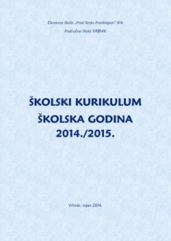 dopunska nastava - Osnovna skola Krk