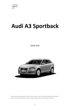 Audi A3 Sportback