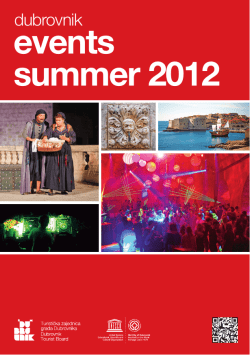 events summer 2012