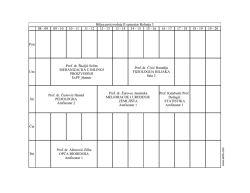raspored predavanja za ljetni semestar 2014/2015 &scaron;kolske godine.