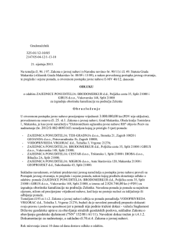 Dokaz o posjedovanju određenog ovla&scaron;tenja