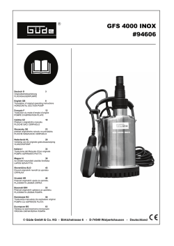 GFS 4000 INOX #94606