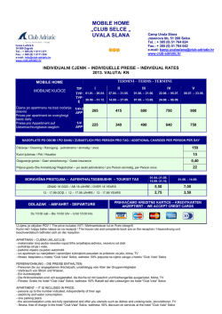 3.KAMP UVALA SLANA INDIVIDUALCI MOBILE