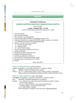 pozivamo članove na izbornu skup&scaron;tinu hrvatskog farmaceutskog