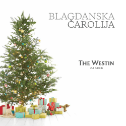 preuzmite PDF - The Westin Zagreb