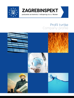 Profil tvrtke Company profile
