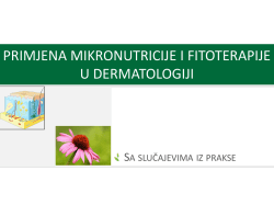 Mikronutricija i fitoterapija u dermatologiji (PDF)