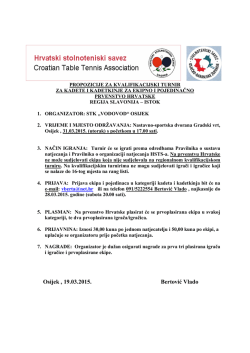 Osijek , 19.03.2015. Bertović Vlado