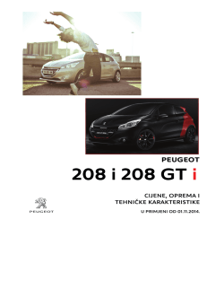 208 i 208 GT i 208 i 208 GT i