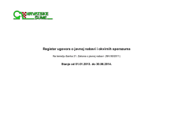 30.06.2014. - Hrvatske &scaron;ume