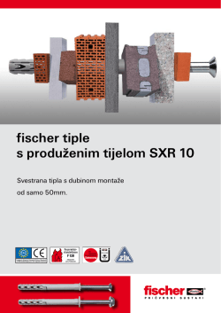 fischer tiple s produženim tijelom SXR 10