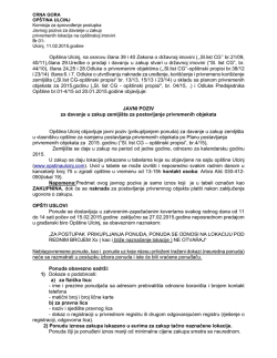 ii privremeni objekti na op&scaron;tinskom zemlji&scaron;tu