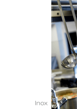 Ponuda inox posuđa - katalog