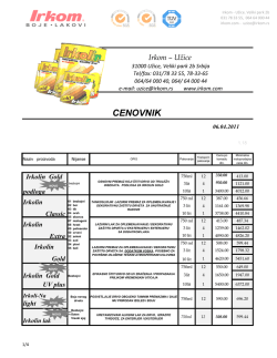 Maloprodajni cenovnik 3u1