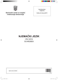 NJEMAČKI JEzIK