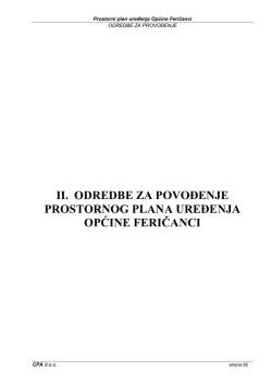 Odredbe za provođenje - Zavod za prostorno uređenje Osječko