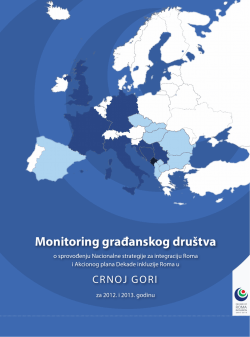 Monitoring građanskog dru&scaron;tva