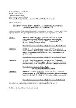 SVEUČILI&Scaron;TE U ZAGREBU