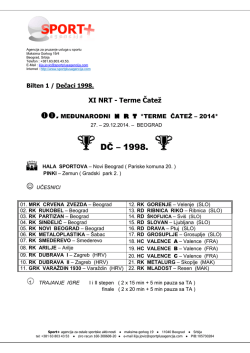  DČ &ndash; 1998. 