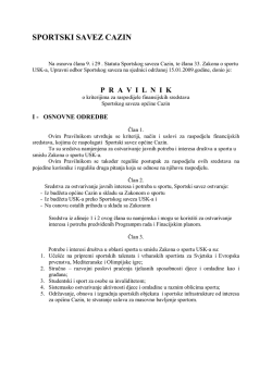 SPORTSKI SAVEZ BIHAĆ