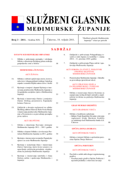 Odluku - Međimurska županija