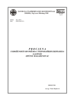 P R O C J E N A - Općina Magadenovac