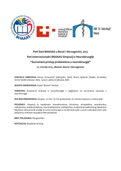Peti Dani BHAAAS u Bosni i Hercegovini, 2013 Peti Internacionalni