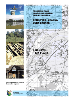ČRNKOVEC - ZRAČNA LUKA ZAGREB I. OSNOVNI DIO PLANA