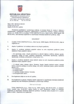 suglasnost - Titan Constructa