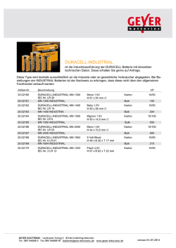 DURACELL-INDUSTRIAL