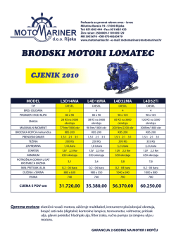 brodski motori lomatec cjenik 2010