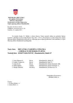 Mjesni odbor Mandalenčići