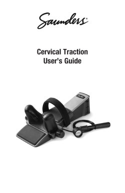 Cervical Traction User`s Guide