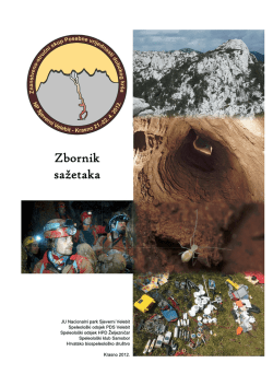 Zbornik sažetaka Krasno 2012