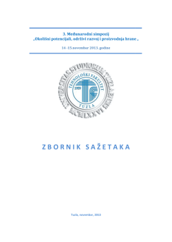 Okolisni_potencijali.. - Tehnolo&scaron;ki fakultet