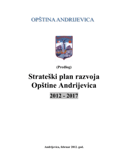 Andrijevica - Zajednica Opština Crne Gore