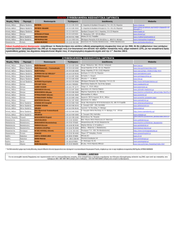 &Sigma;&Upsilon;&Mu;&Beta;&Epsilon;&Beta;&Lambda;&Eta;&Mu;&Epsilon;&Nu;&Alpha; &Nu;&Omicron;&Sigma;&Eta;&Lambda;&Epsilon;&Upsilon;&Tau;&Iota;&Kappa;&Alpha; &Iota;&Delta;&Rho;&Upsilon;&Mu;&Alpha;&Tau;&Alpha; &Epsilon;&Iota;&Delta;&Iota;&Kappa;&Alpha;