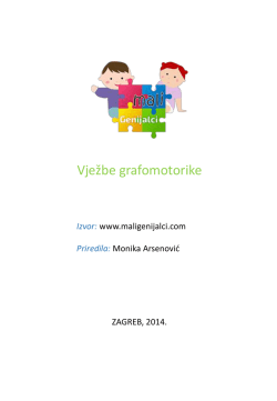 Vježbe grafomotorike