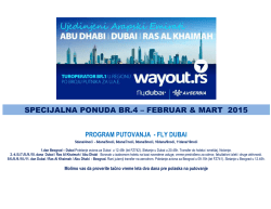 specijalna ponuda br.4 &ndash; februar & mart 2015