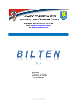 preuzmi dokument - Nogometni Savez Ličko
