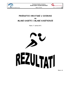 Rezultati - Atletski Klub Kvarner