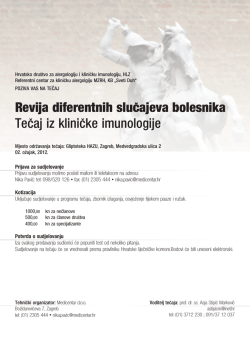 Revija diferentnih slučajeva bolesnika