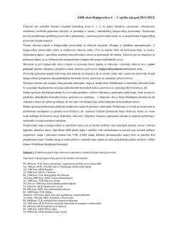 4. Projektiranje mape