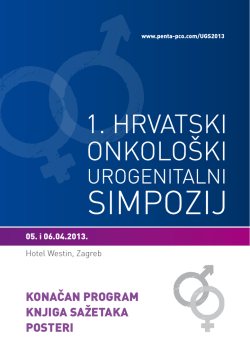 Konačni program / Sažetci / Posteri
