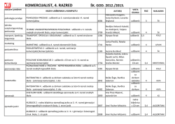 KOMERCIJALIST, 4. RAZRED