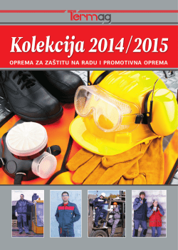 Oprema za za&scaron;titu na radu i promotivna oprema