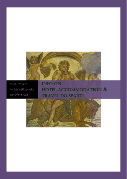 3rd CSPS International conference