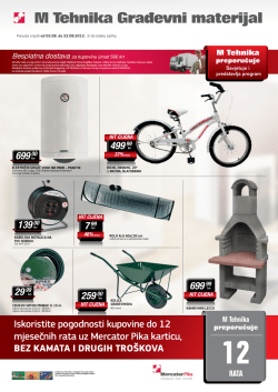 M Tehnika Građevni materijal