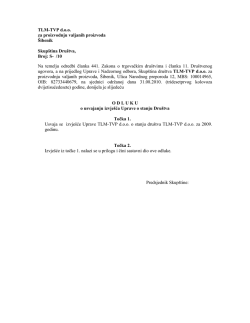 TLM-TVP d.o.o. za proizvodnju valjanih proizvoda &Scaron;ibenik - TLM-a